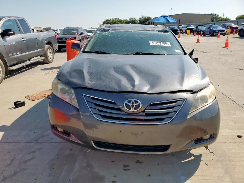JTNBE46K773022740 - 2007 TOYOTA CAMRY CE GRAY photo 5