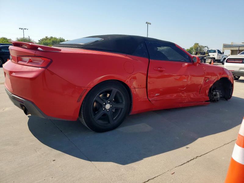 1G1FB3DX0J0115429 - 2018 CHEVROLET CAMARO LT RED photo 3