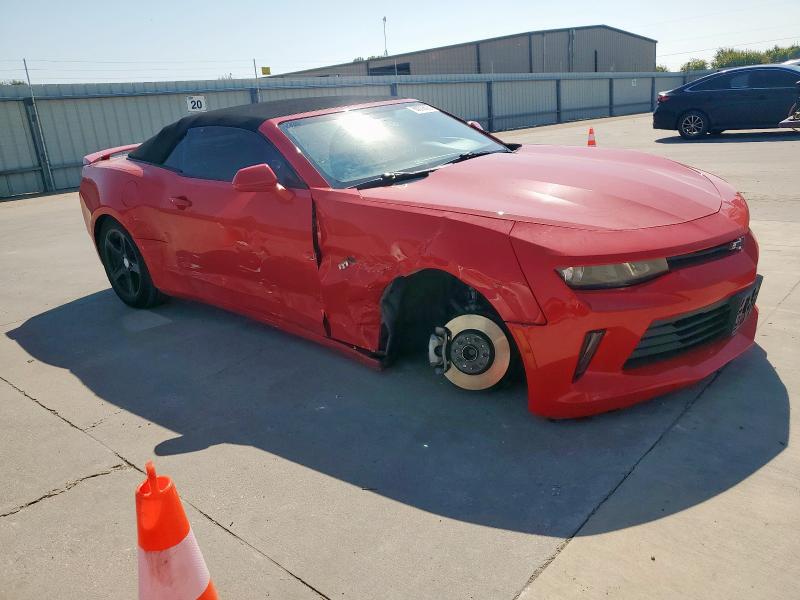 1G1FB3DX0J0115429 - 2018 CHEVROLET CAMARO LT RED photo 4