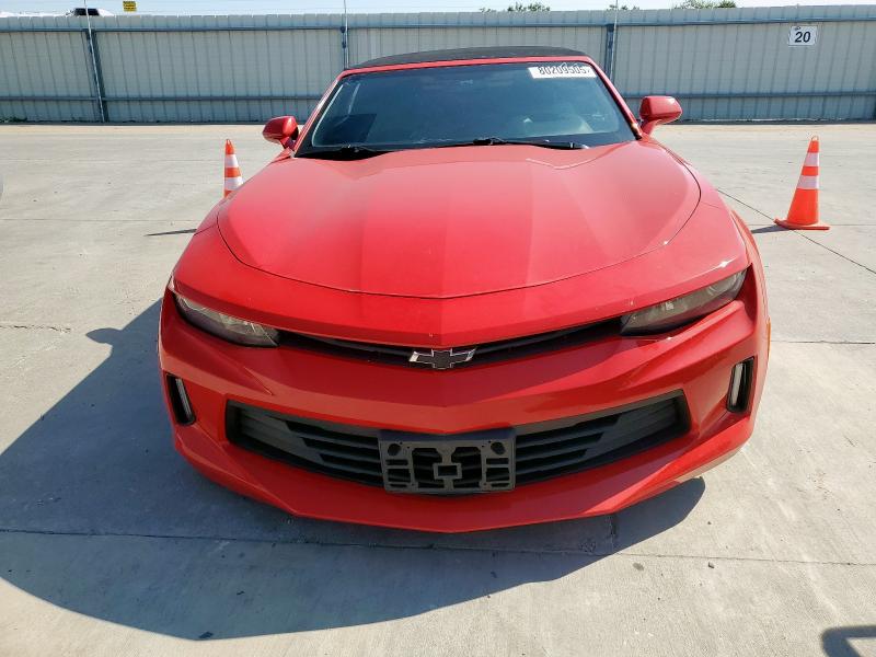 1G1FB3DX0J0115429 - 2018 CHEVROLET CAMARO LT RED photo 5