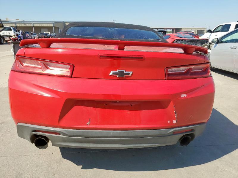 1G1FB3DX0J0115429 - 2018 CHEVROLET CAMARO LT RED photo 6