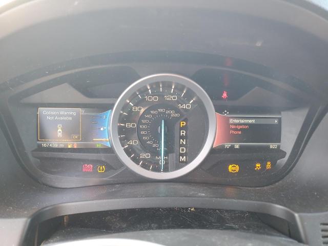 1FM5K8GT6FGA74064 - 2015 FORD EXPLORER SPORT WHITE photo 9