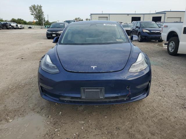 5YJ3E1EA1NF145482 - 2022 TESLA MODEL 3 蓝色 照片 5