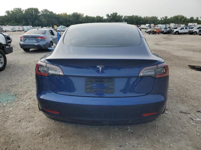 5YJ3E1EA1NF145482 - 2022 TESLA MODEL 3 蓝色 照片 6