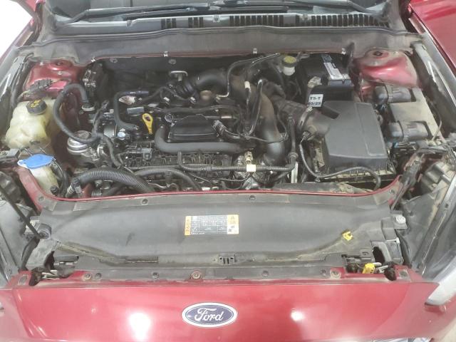 1FA6P0HD7G5102587 - 2016 FORD FUSION SE 红色 照片 11