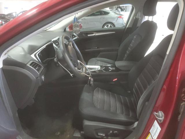 1FA6P0HD7G5102587 - 2016 FORD FUSION SE 红色 照片 7