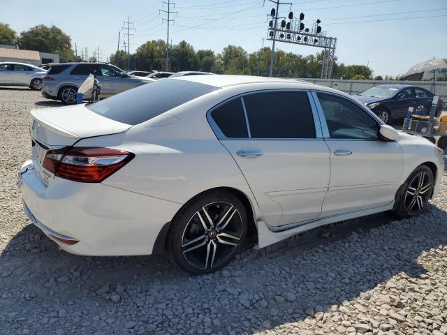 1HGCR2F54HA121655 - 2017 HONDA ACCORD SPORT WHITE photo 3