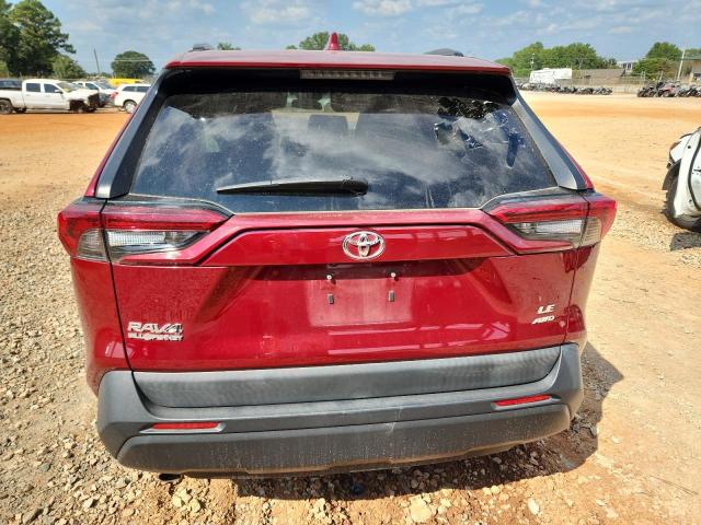2T3F1RFV0KC031473 - 2019 TOYOTA RAV4 LE წითელი ფოტო 6