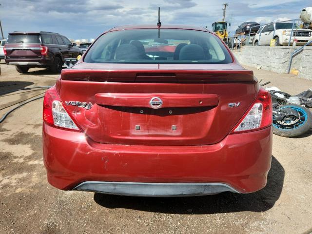 3N1CN7AP9KL879011 - 2019 NISSAN VERSA S BURGUNDY photo 6