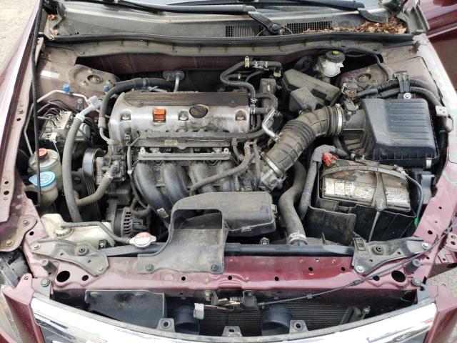 1HGCP2F32BA044828 - 2011 HONDA ACCORD LX ბურგუნდია ფოტო 11
