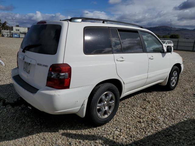 JTEGP21A140033605 - 2004 TOYOTA HIGHLANDER BASE WHITE photo 3
