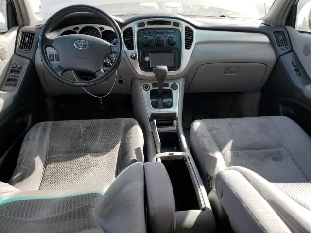 JTEGP21A140033605 - 2004 TOYOTA HIGHLANDER BASE WHITE photo 8