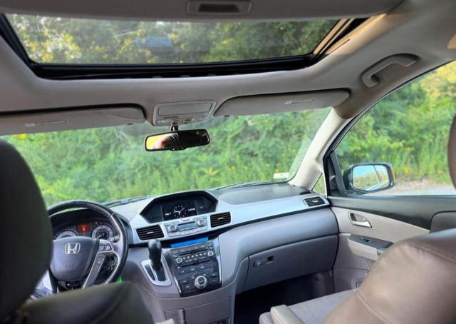 5FNRL5H90BB091578 - 2011 HONDA ODYSSEY TOURING BLACK photo 9