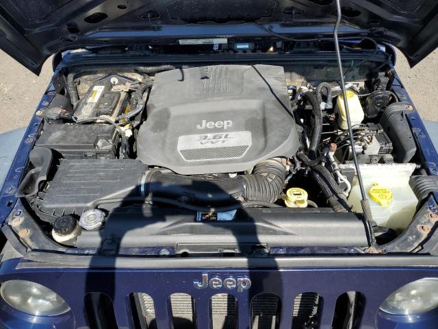 1C4AJWAG3DL504997 - 2013 JEEP WRANGLER SPORT Mavi foto 11