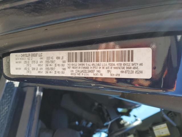 1C4AJWAG3DL504997 - 2013 JEEP WRANGLER SPORT Mavi foto 12