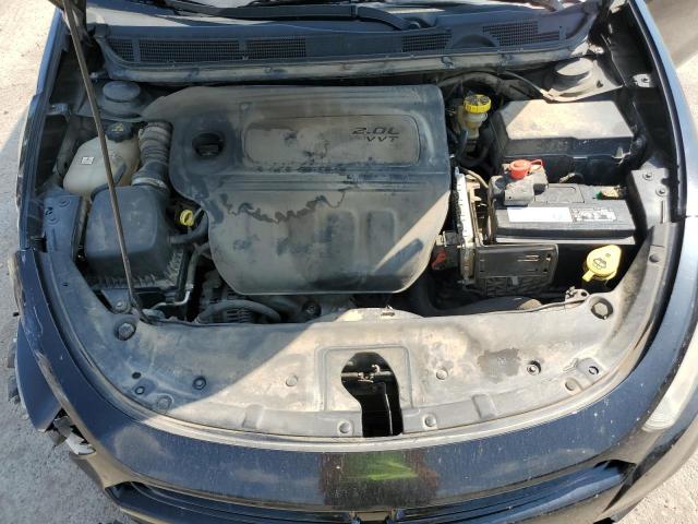 1C3CDFAA6GD533845 - 2016 DODGE DART SE შავი ფოტო 11