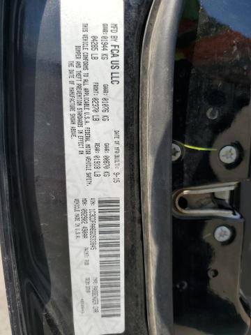 1C3CDFAA6GD533845 - 2016 DODGE DART SE შავი ფოტო 12