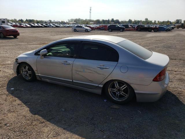2HGFA15867H107508 - 2007 HONDA CIVIC EX SILVER photo 2
