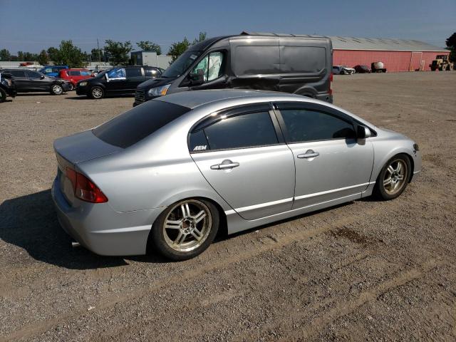 2HGFA15867H107508 - 2007 HONDA CIVIC EX SILVER photo 3