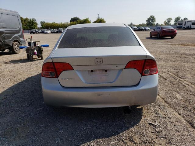 2HGFA15867H107508 - 2007 HONDA CIVIC EX SILVER photo 6