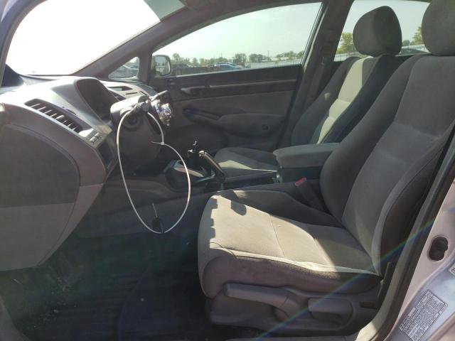 2HGFA15867H107508 - 2007 HONDA CIVIC EX SILVER photo 7