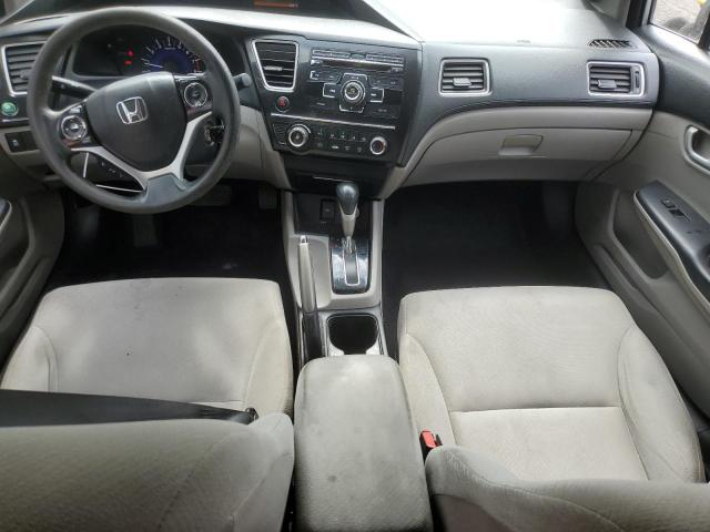 19XFB2F59DE078552 - 2013 HONDA CIVIC LX Gümüş fotoğraf 8