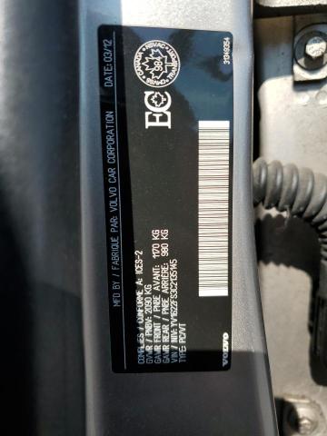 YV1622FS3C2135145 - 2012 VOLVO S60 T5 TAN photo 13