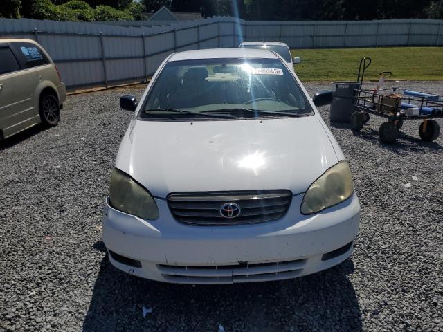 1NXBR32E73Z164086 - 2003 TOYOTA COROLLA CE WHITE photo 5