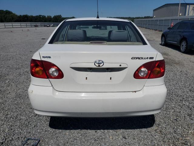 1NXBR32E73Z164086 - 2003 TOYOTA COROLLA CE WHITE photo 6