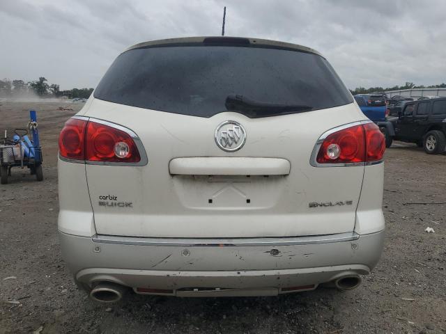 5GAKRCED1CJ347137 - 2012 BUICK ENCLAVE WHITE photo 6