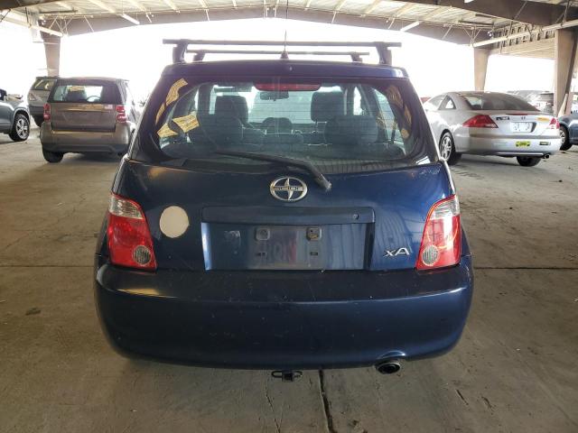 JTKKT604860157668 - 2006 TOYOTA SCION XA BLUE photo 6