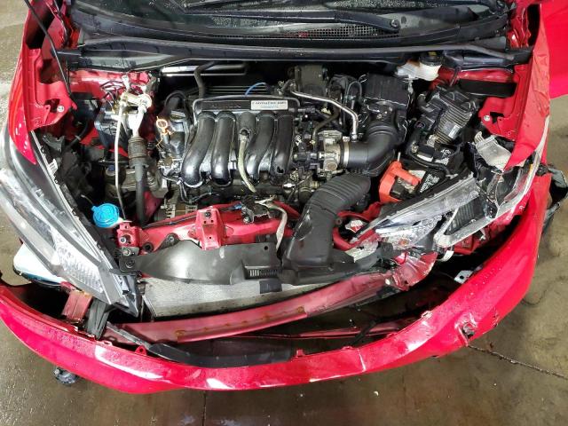 JHMGK5H70GX013371 - 2016 HONDA FIT EX წითელი ფოტო 12