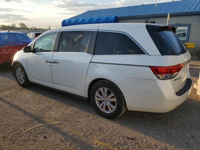 5FNRL5H65GB139508 - 2016 HONDA ODYSSEY EXL WHITE photo 2