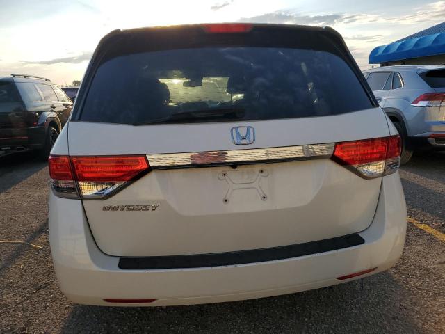 5FNRL5H65GB139508 - 2016 HONDA ODYSSEY EXL WHITE photo 6