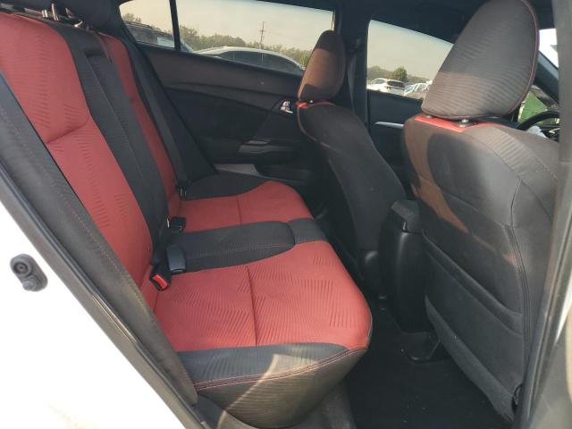 2HGFB6E52FH708901 - 2015 HONDA CIVIC SI WHITE photo 10