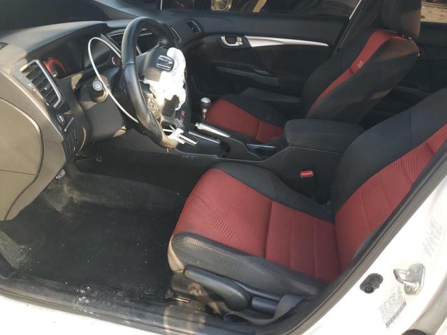 2HGFB6E52FH708901 - 2015 HONDA CIVIC SI WHITE photo 7