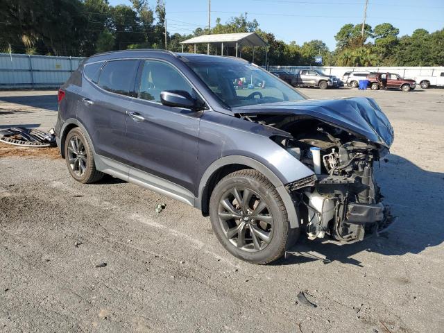 5XYZW4LA9HG461107 - 2017 HYUNDAI SANTA FE SPORT GRAY photo 4