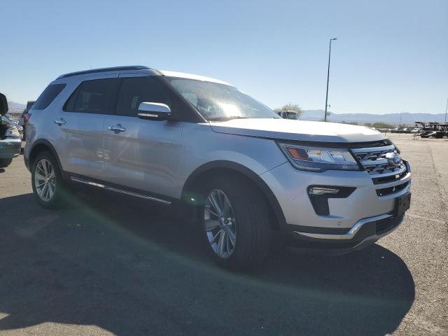 1FM5K7F86JGA69768 - 2018 FORD EXPLORER LIMITED Silber Foto 4