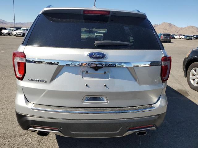 1FM5K7F86JGA69768 - 2018 FORD EXPLORER LIMITED Silber Foto 6