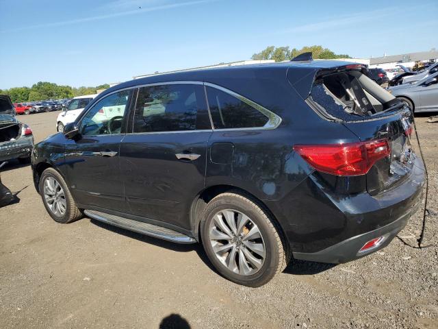 5FRYD4H44FB003837 - 2015 ACURA MDX TECHNOLOGY Սև լուսանկար 2