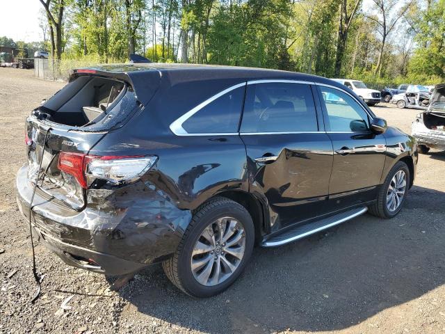 5FRYD4H44FB003837 - 2015 ACURA MDX TECHNOLOGY Սև լուսանկար 3
