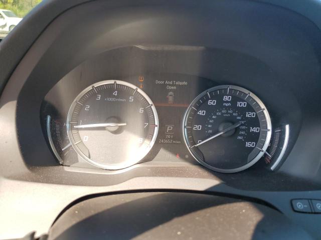 5FRYD4H44FB003837 - 2015 ACURA MDX TECHNOLOGY Սև լուսանկար 9