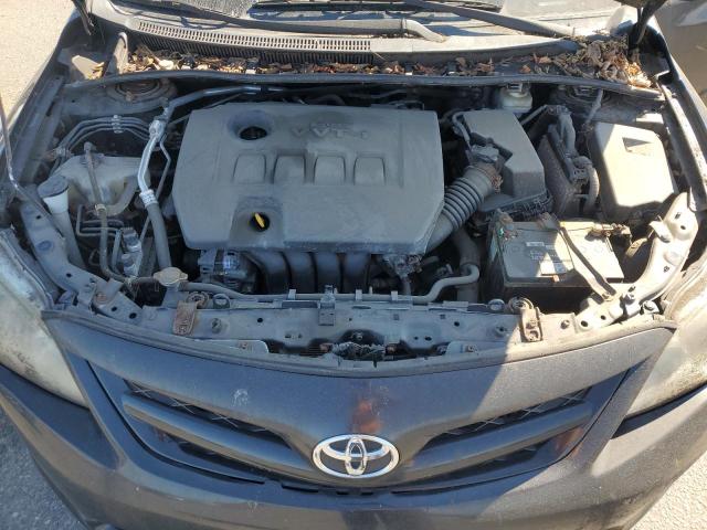 2T1BU4EE6BC603617 - 2011 TOYOTA COROLLA BASE Czarny zdjęcie 11