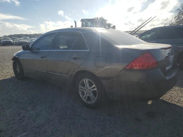 1HGCM56707A047165 - 2007 HONDA ACCORD EX GRAY photo 2