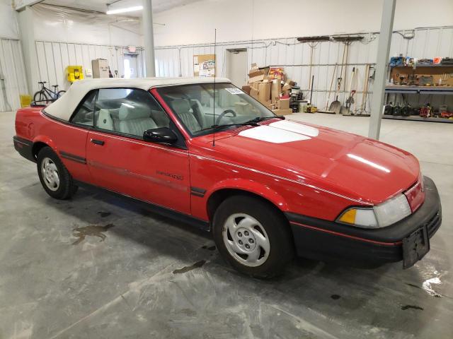 1G1JC34T3M7245754 - 1991 CHEVROLET CAVALIER RS RED photo 4