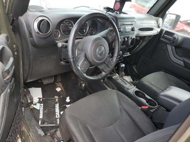 1C4BJWDG9FL763268 - 2015 JEEP WRANGLER U SPORT GREEN photo 8