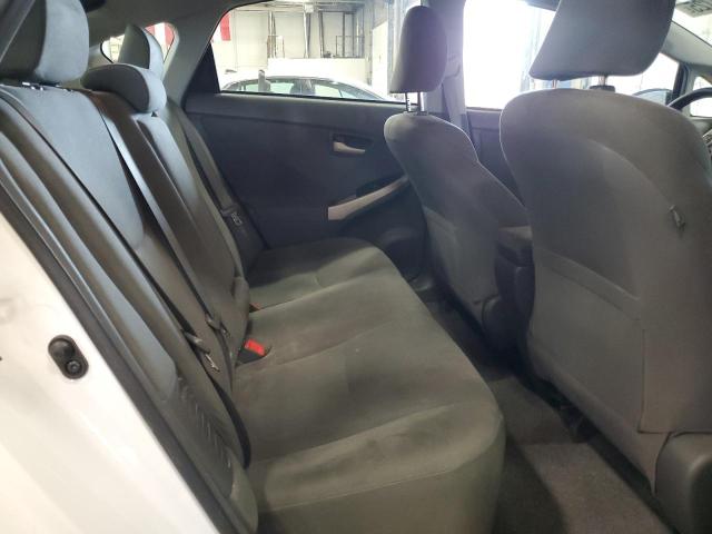 JTDKN3DUXA0107261 - 2010 TOYOTA PRIUS WHITE photo 10