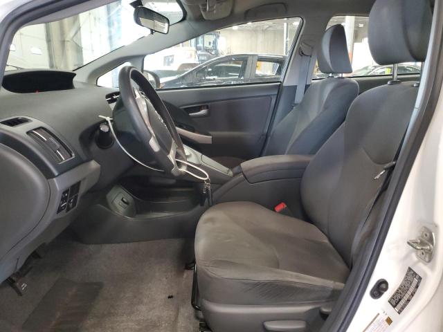 JTDKN3DUXA0107261 - 2010 TOYOTA PRIUS WHITE photo 7