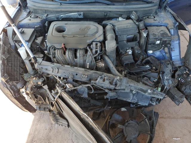 5NPE24AF5HH586039 - 2017 HYUNDAI SONATA SE BLUE photo 11