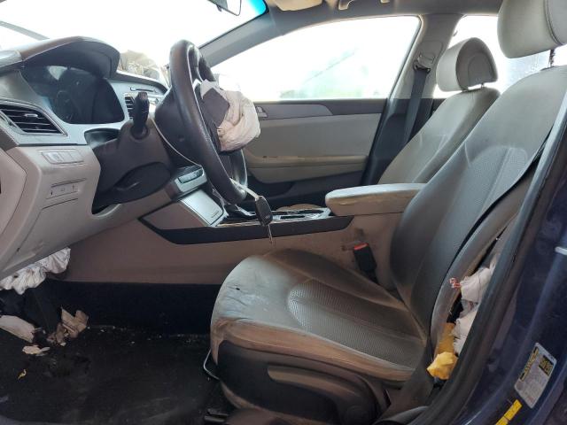 5NPE24AF5HH586039 - 2017 HYUNDAI SONATA SE BLUE photo 7